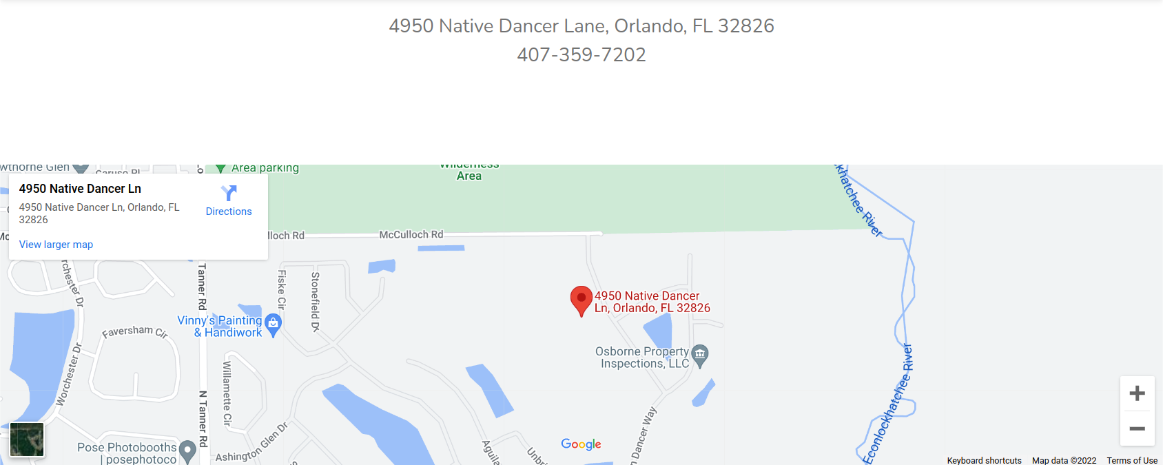 Location Rybolt's Reserve Homeowners Assoc., Inc. 66 Maitland, FL